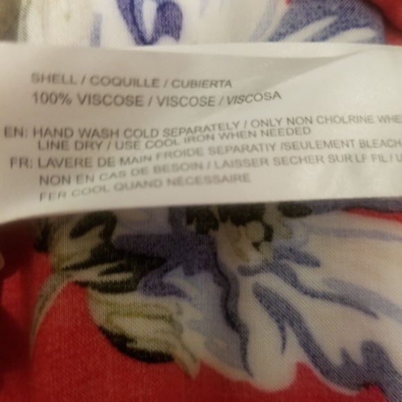 Red floral maxi dress - Picture 12 of 16